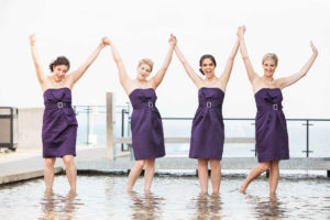 Bridesmaids at Spencers in Burlington