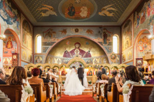 Harrison and Aileen at the Alter